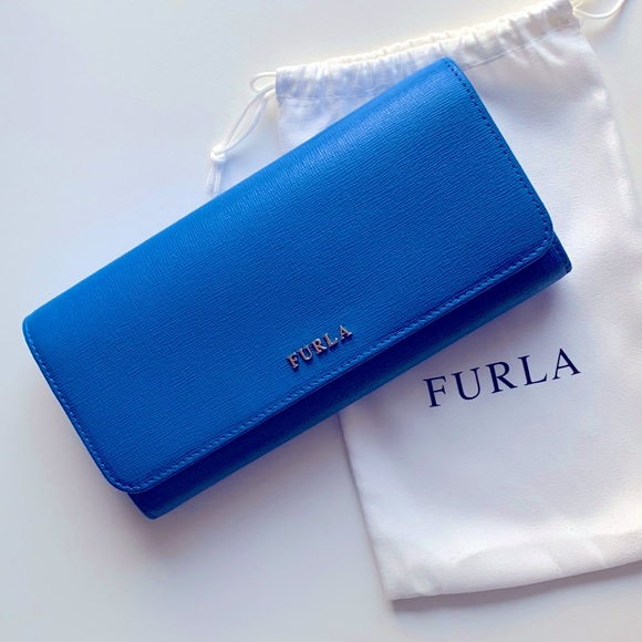 Furla Handbags - Furla Blue Wallet
